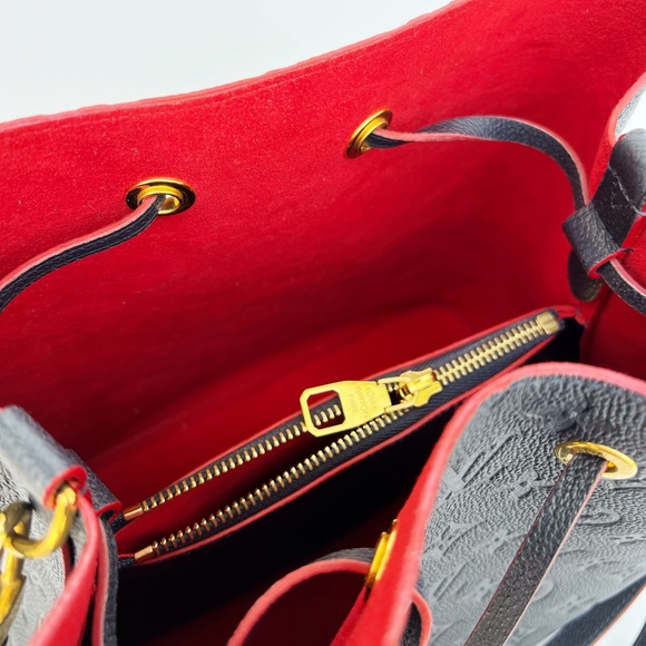 Louis Vuitton Neo Noe Bucket Shoulder Bag Empreinte Marine - Picture 5 of 16